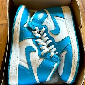 Blue air Jordan retro high 1 Sz 6 1/5